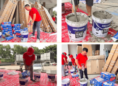 大板岩板的铺贴对材料和了更高要求